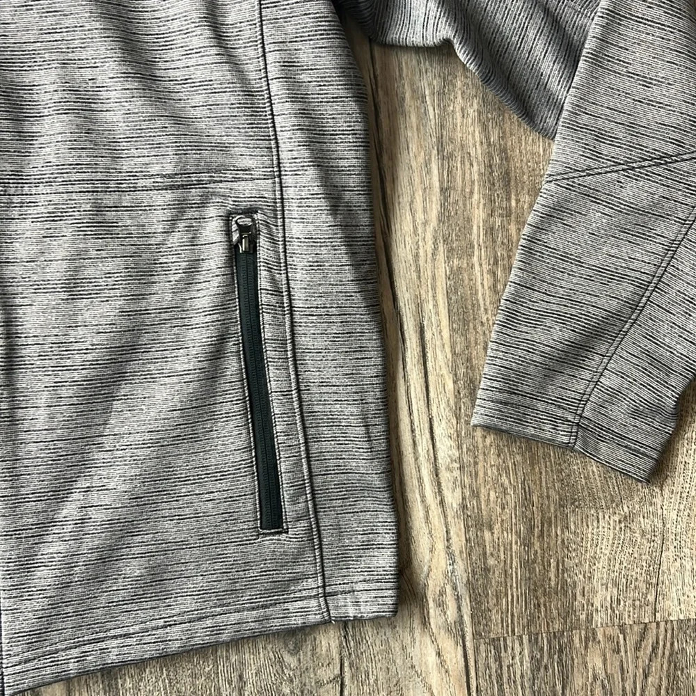Port Authority Jacket Gray Super Bowl LI Zip Up Jacket Size Large - Picture 3 of 9
